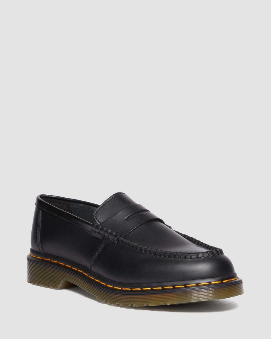 La Mia Genealogia Dr. Martens Scarpe Nere | Penton Liscio -Nahkaloaferit Liscio Nero