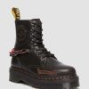 La Mia Genealogia Dr. Martens Piattaforme | Jadon Mad Max - Spazzola Per Pelle Talpa Scuro Orleans