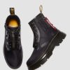 La Mia Genealogia Dr. Martens Calzature Utili | Stivali In Pelle E Nylon Tarik Alpha Industries Nero