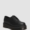 La Mia Genealogia Dr. Martens Scarpe Stringate | 1461 Piattaforma Felix Quad Mono Vegan -Kengat Musta: Felix Rub Off