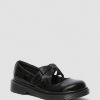 Bambini Dr. Martens Scarpe Da Scuola Per Ragazze | Scarpe Mary Jane Junior Maccy Ii In Pelle Verniciata Nero: Lampada Brevettata