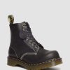 La Mia Genealogia Dr. Martens Tenie | 1460 Pascal Phoenix Pelle Stringata -Maiharit Grigio Antracite