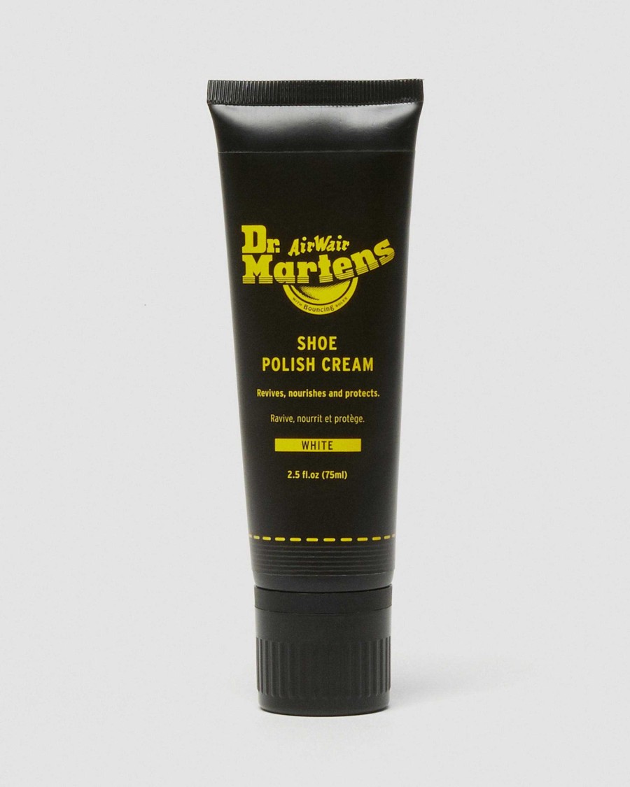 Accessorio Dr. Martens Cere E Detergente Per Scarpe | Tubo Da 75 Ml Per Lucido Da Scarpe Bianco