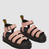 Le Signore Dr. Martens Sandalo Gladiatore | Sandali Con Plateau E Cinturino Blaire Pisa In Pelle Beige Pesca — Pisa