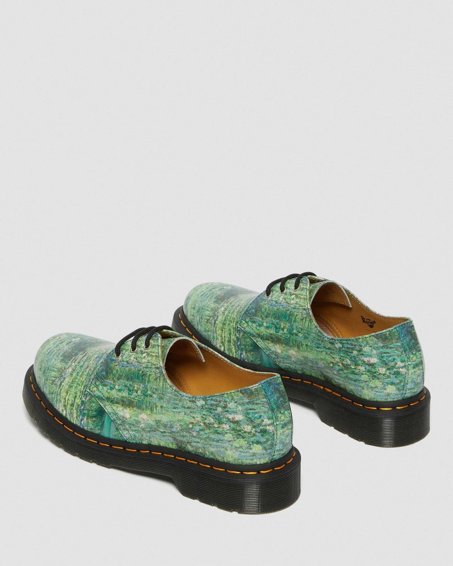 La Mia Genealogia Dr. Martens Scarpe Stringate | La Galleria Nazionale 1461 Lily Pond -Kengat Vihrea: Rovescio