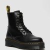 La Mia Genealogia Dr. Martens Piattaforme | Piattaforme Lisce Jadon Musta: Liscio Lucido