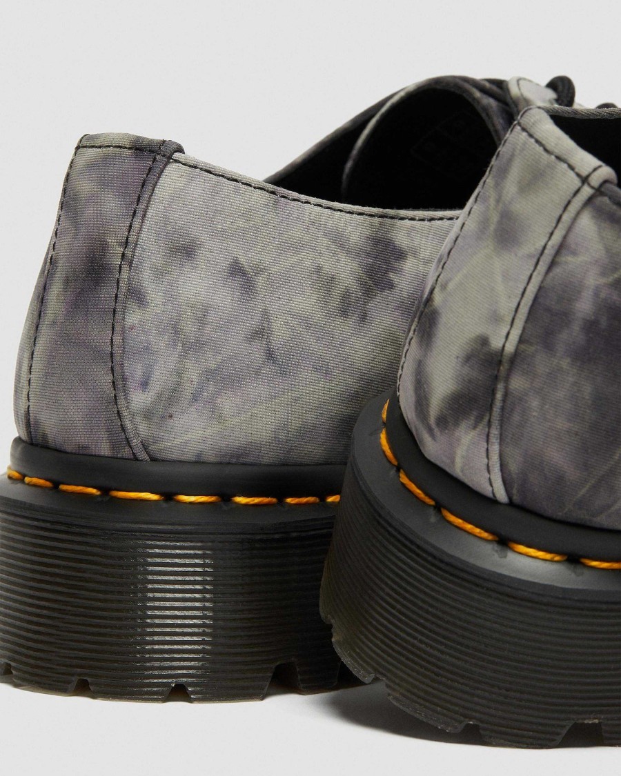 Le Signore Dr. Martens Scarpe Con Plateau | 1461 Scarpe Bex Pleasures Tie Dye Nero+Bianco: Tie-Dye