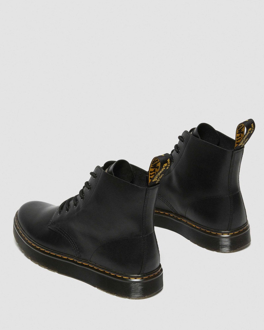 La Mia Genealogia Dr. Martens Calzature Utili | Stivaletti Chukka In Pelle Thurston Lusso Nero-Lusso