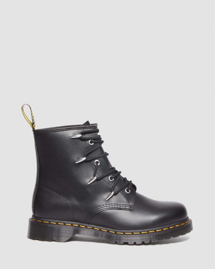 La Mia Genealogia Dr. Martens Tenie | 1460 Stringate In Pelle Con Hardware Alieno -Maiharit Nero: Danuibo