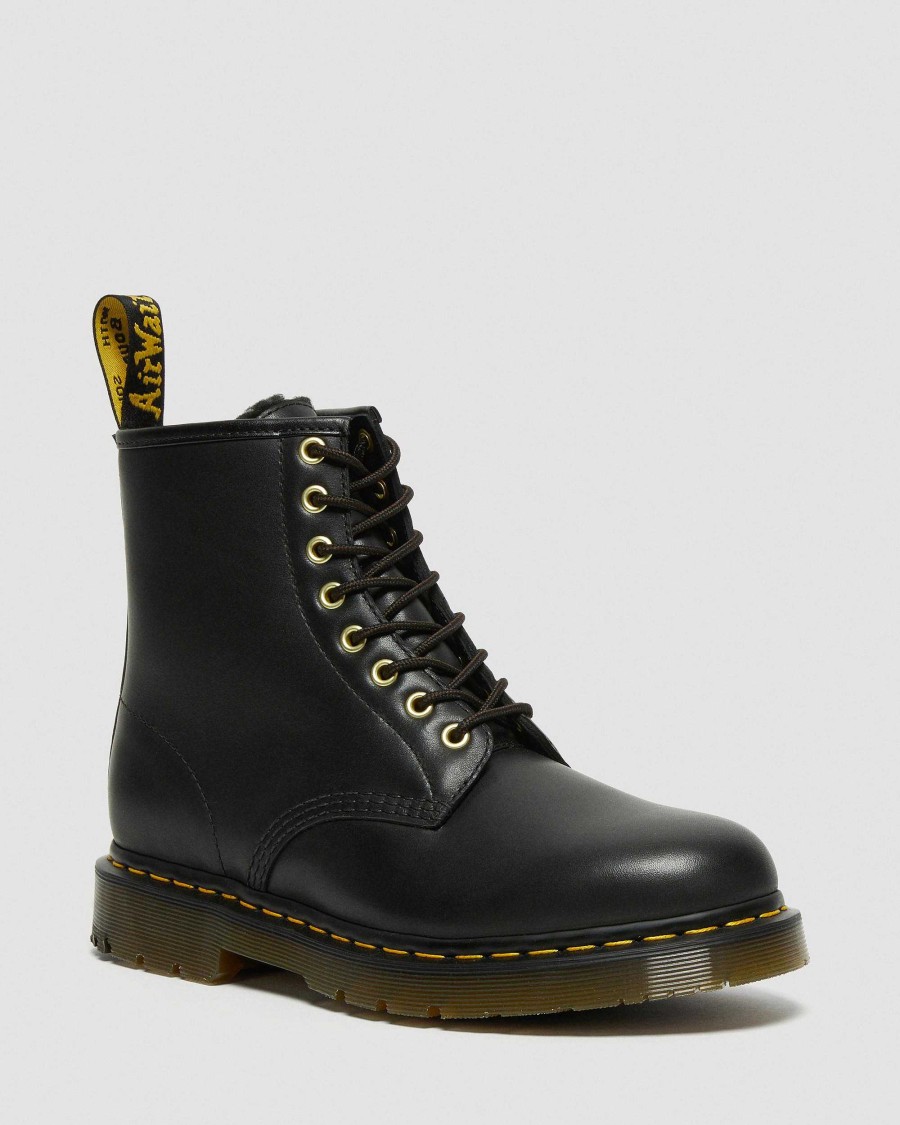 La Mia Genealogia Dr. Martens Formiche Invernali | 1460 Dm Wintergrip Blizzard Wp Stivaletti In Pelle Musta — Blizzard Wp